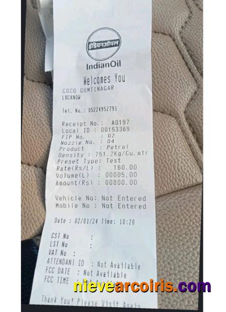 Indian oil company payment check